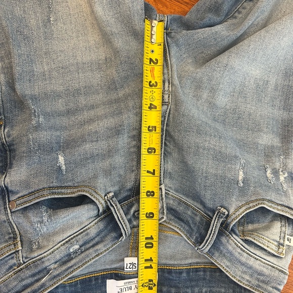 Judy Blue Straight Fit Light Wash Jeans – Size 5/27 - Picture 8 of 9